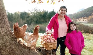 Iratxe Martínez, presidenta de la asociación de mujeres rurales Landa XXI. PÚBLICO