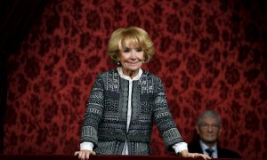 La expresidenta de la Comunidad de Madrid, Esperanza Aguirre. - EFE