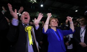 13/12/2019 - La ministra principal de Escocia, Nicola Sturgeon. / REUTERS / RUSSELL CHEYNE