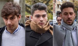 Los tres exjugadores de La Arandina, condenados a 38 añs cada uno par violación / EFE