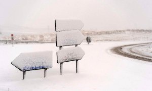 Efectos temporal 'Gloria' nevada