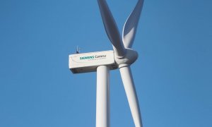 Un aerogenerador de Siemens-Gamesa. E.P.