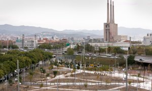 Fotografia del lloc on es posarà el monument - Departament de Justícia