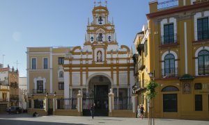 La Macarena de Sevilla en una imagen de archivo. EUROPA PRESS.