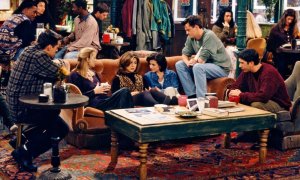 Escena de 'Friends' en Central Perk.