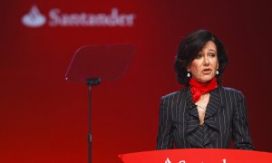 Ana Patricia Botín, presidenta del Banco Santander. / EFE