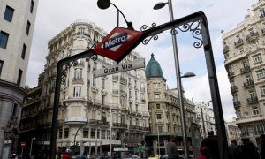 Estación de Metro de Gran Vía, en cuyo diseño original participó Antonio Palacios. / EFE