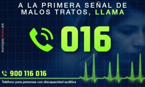 016. Teléfono de atención a víctimas de violencia de género. Es gratuito y no deja rastro en la factura telefónica. /EUROPA PRESS