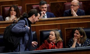 Pablo Iglesias en el Congreso