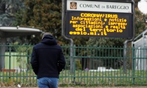 Imagen de la ciudad de Bareggio, cerca de Milán. REUTERS/Yara Nardi