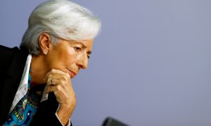 La presidenta del Banco Central Europeo (BCE), Christine Lagarde. - REUTERS