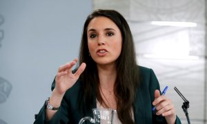 Fotografía de archivo de la ministra de Igualdad, Irene Montero. - EFE