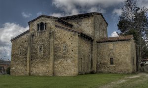 Ábside de San Julián de los Prados. WIKIPEDIA