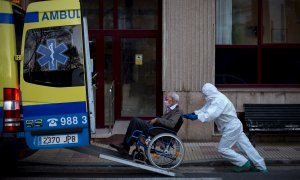 27/03/2020.- Los casos por coronavirus en residencia de Celanova ascienden a 62. La residencia San Carlos de Celanova ha registrado 31 nuevos casos positivos por coronavirus de ancianos además de 17 trabajadores, convirtiéndose en uno de los principales f