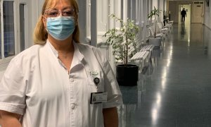 Directora d'Infemeria de l'Hospital Clínic, Gemma Martínez. Fotografia cedida per Gemma Martínez.