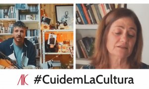 Imatge de la campanya #CuidemlaCultura, endegada per Acció Cultural del País Valencià.