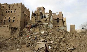 Bombardeo Yemen