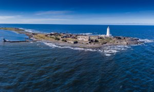 Panorámica de la Isla de Flores, en el Río de la Plata. / PIF