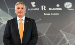 Xabier Iturbe, presidente no ejecutivo de Euskaltel. E.P.