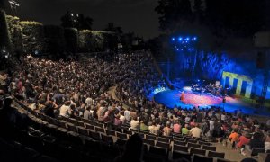 Una imatge del Teatre Grec de Barcelona, escenari principal del Festival d'estiu de la ciutat. JOSEP AZNAR