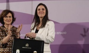 Carmen Calvo e Irene Montero