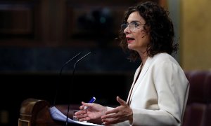 María Jesús Montero en el Congreso