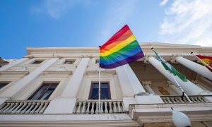 26/06/2020.- El juzgado de lo Contencioso-Administrativo número 1 de Cádiz ha admitido las medidas cautelarísimas solicitadas por la Asociación Española de Abogados Cristianos y ha obligado al Ayuntamiento de Cádiz a retirar la bandera LGTBi colgada en u