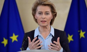 Ursula von der Leyen. /EFE/EPA/JOHN THYS / POOL