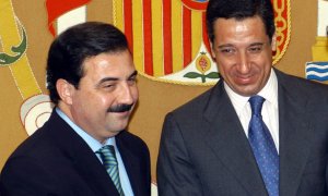 Fernando Castelló y Eduardo Zaplana, en 2003 | EMILIO NARANJO/EFE