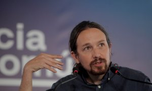 El secretario general de Podemos y vicepresidente del Gobierno, Pablo Iglesias. - EFE