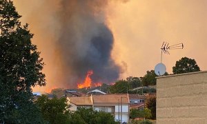 Incendio en Monterrei (Ourense) / EFE / Sxenick