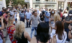 Concentració d'hostalers a Lleida aquest diumenge per reclamar la reobertura dels locals. ACN