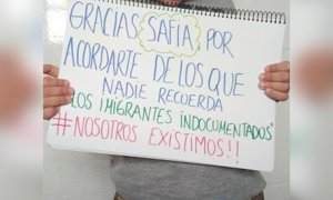 Tras recibir la compra antirracista, algunos de los solicitantes quisieron agradecerle a Safia la creación de la iniciativa / Votaresunderecho.es