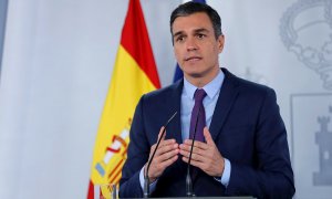 Sánchez defiende, tras la marcha de Juan Carlos I, que "todo responsable público debe rendir cuentas de su conducta". EFE/Chema Moya