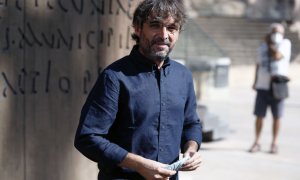 El periodista Jordi Évole presenta en el Festival de Málaga su nuevo documental "Eso que tú me das" del cantante Pau Donés antes de su fallecimiento. Álex Zea / Europa Press