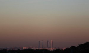 Vista general de la contaminación en el centro de Madrid. Archivo/REUTERS/Paul Hanna