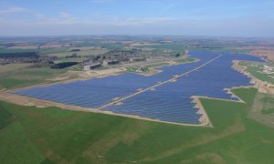 Parque fotovoltaico de ACS en West Raynham (Reino Unido).