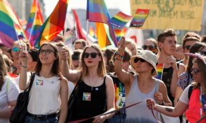 Manifestación en Polonia por los derechos de las personas LGTBI / EFE