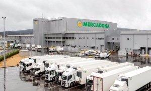 Bloque logístico de Mercadona en Euskadi. E.P.