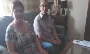 Ángel y Conchita siguen viviendo en su casa a la espera de que el juzgado aclare lo sucedido con la propiedad. /Eduardo Bayona