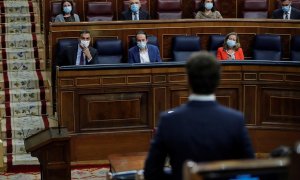 Pedro Sánchez Pablo Casado Congreso