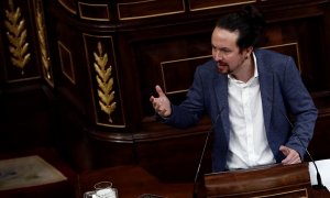 El vicepresidente segundo del Gobierno, Pablo Iglesias. EFE