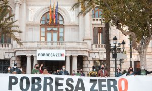 Acto de Pobresa Cero en València el 17 de octubre. / Pobresa Cero