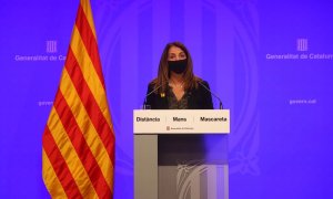 La portaveu de la Govern català, Meritxell Budó. Ruben Moreno.