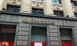 Oficina de Banco Santander en Bilbao. E.P.