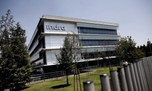 Sede de la compañía de tecnología y defensa Indra en Alcobendas. E.P./Eduardo Parra.