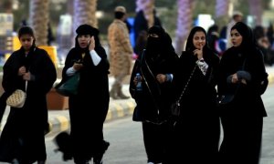 Mujeres en Arabia Saudí, en una imagen de archivo.