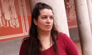 L'activista Tamara Carrasco a Viladecans.