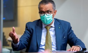 El director general de la Organización Mundial de la Salud (OMS), Tedros Adhanom Ghebreyesus.