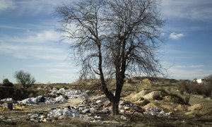 Imagen de los alrededores del vertedero de Valdemingómez.